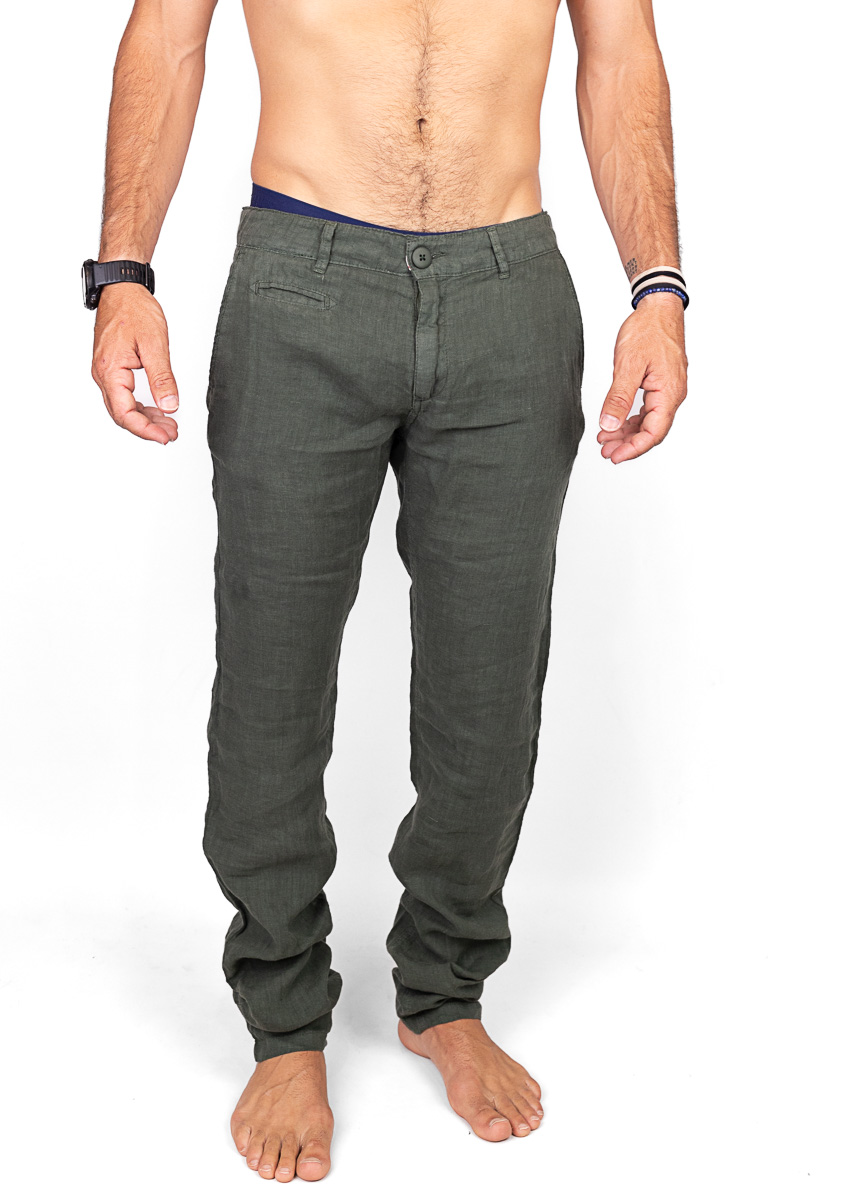 Pantalon Lin